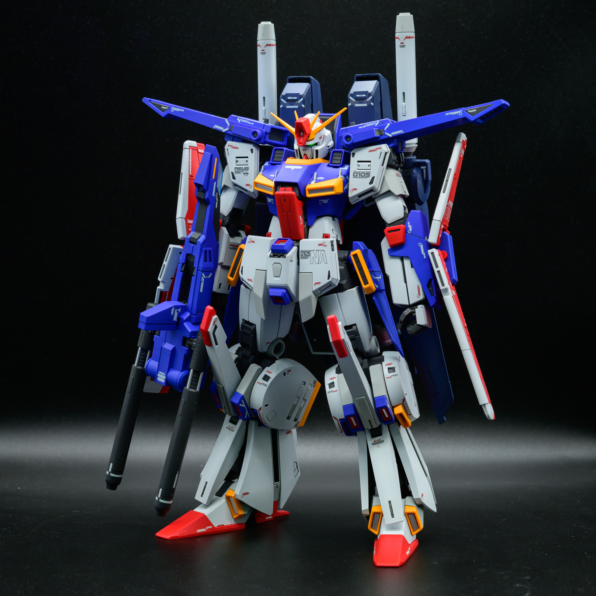MG 強化型ZZガンダムver.ka｜赤い彗星さんのガンプラ作品｜GUNSTA