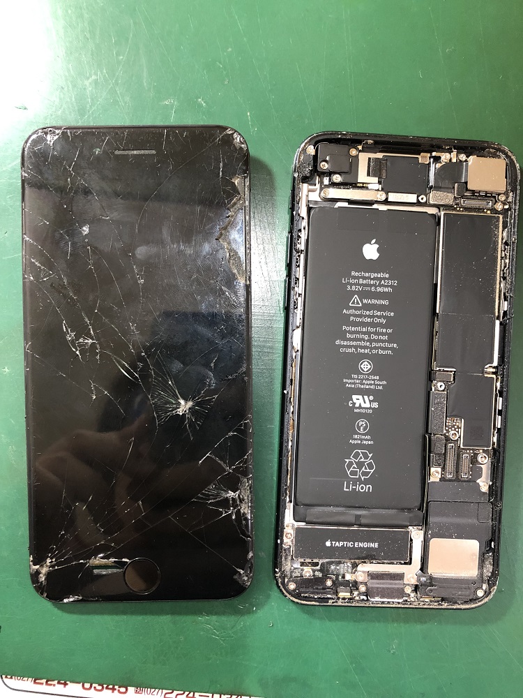 値引き交渉◯】iPhone ブラック 画面ひび割れ 76% 画面割れ】【iPhone