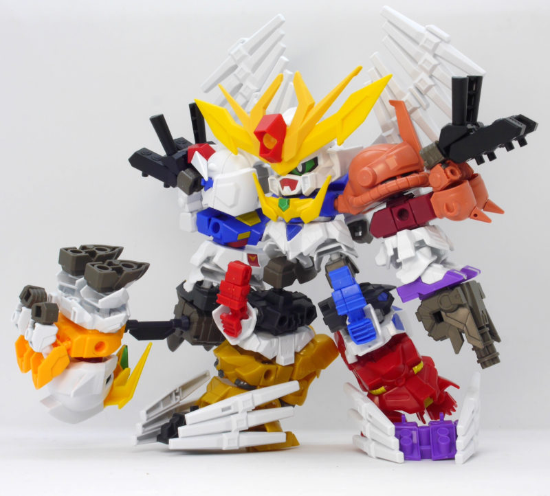 ミニプラ】SG グレートショックガンダム レビュー | ポッチのガンプラ＋