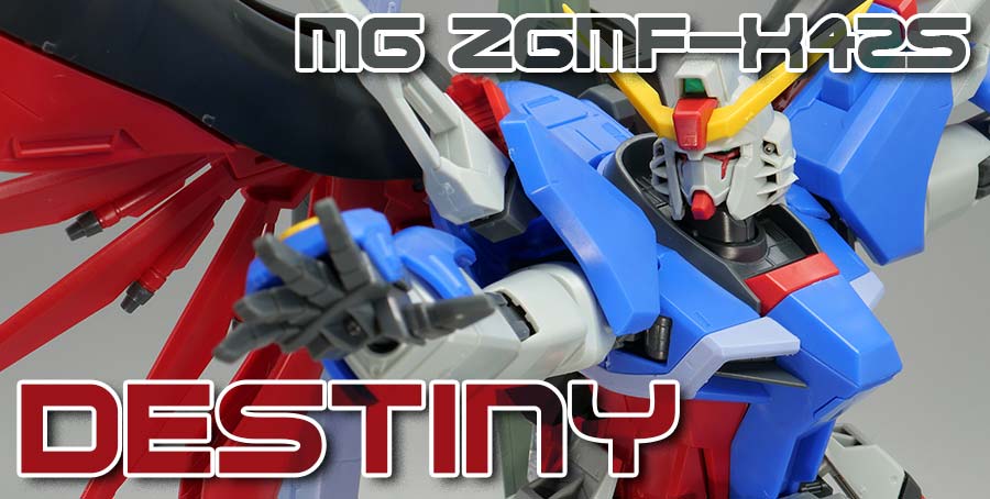 ガンプラ】MG 1/100 デスティニーガンダム レビュー | ポッチのガンプラ＋