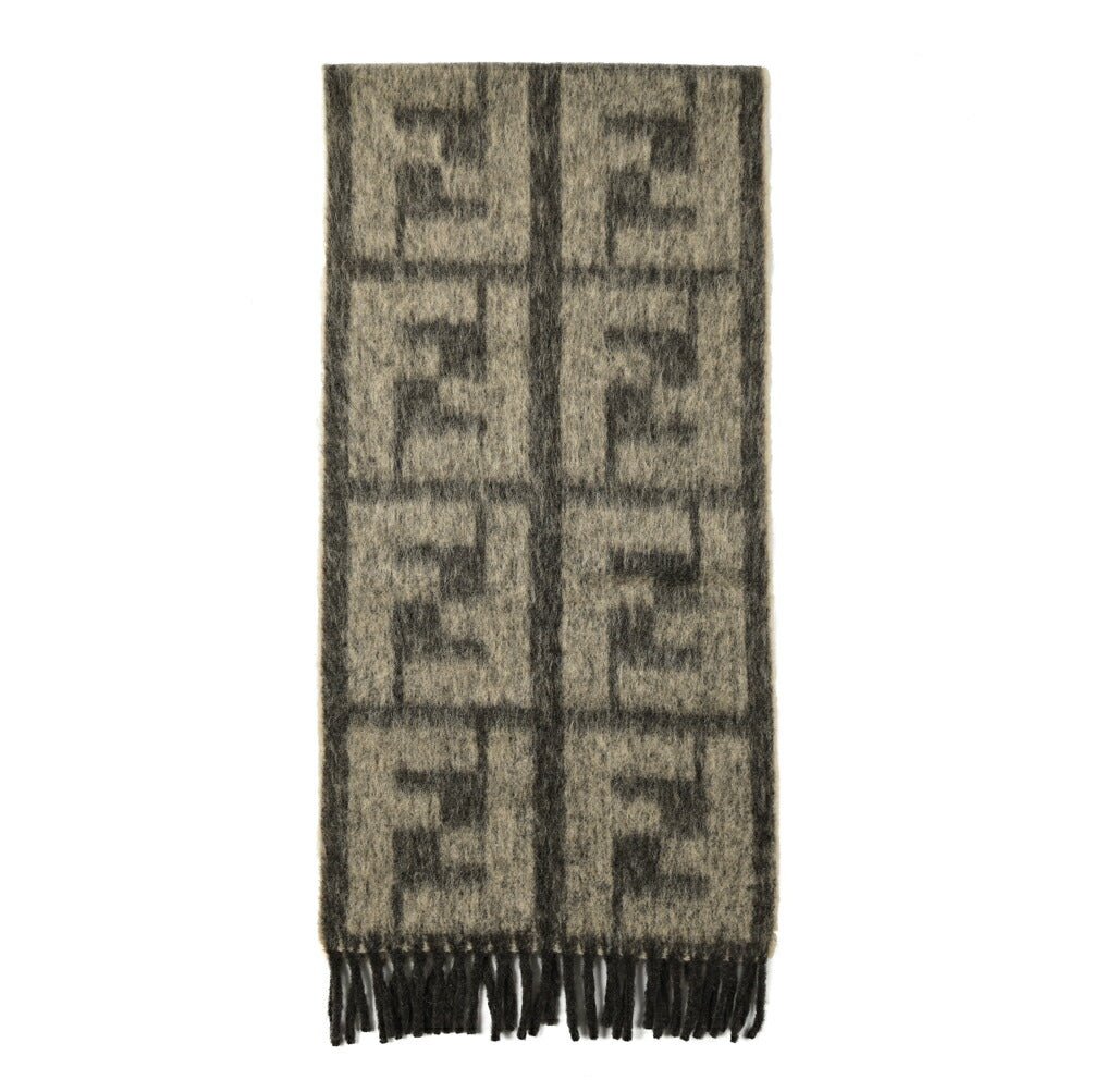 SALE｜FENDI フェンディ / アルパカウール ロゴマフラー / メンズ