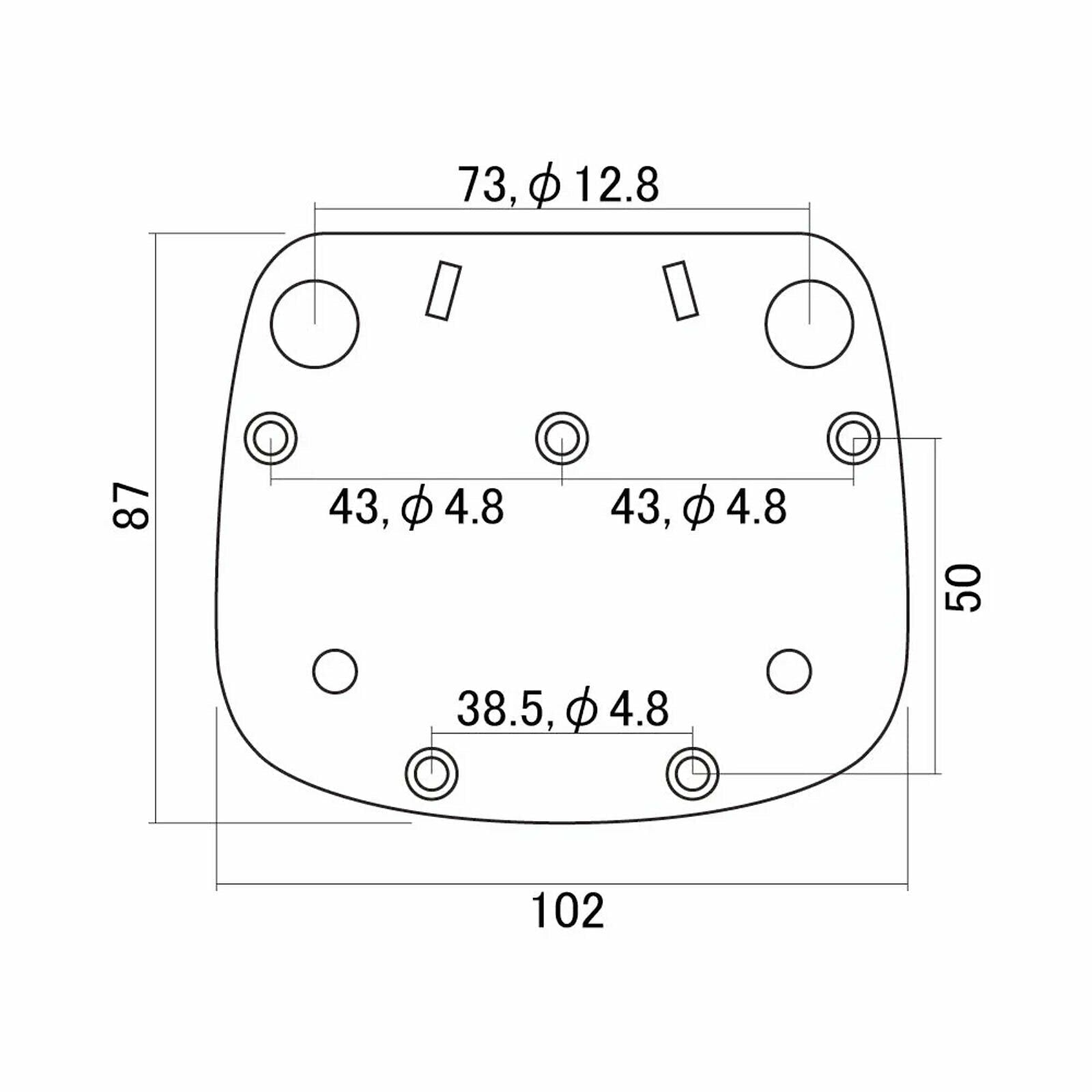 NEW Mustang TREMOLO Tailpiece Bridge Vibrato & Whammy for Fender