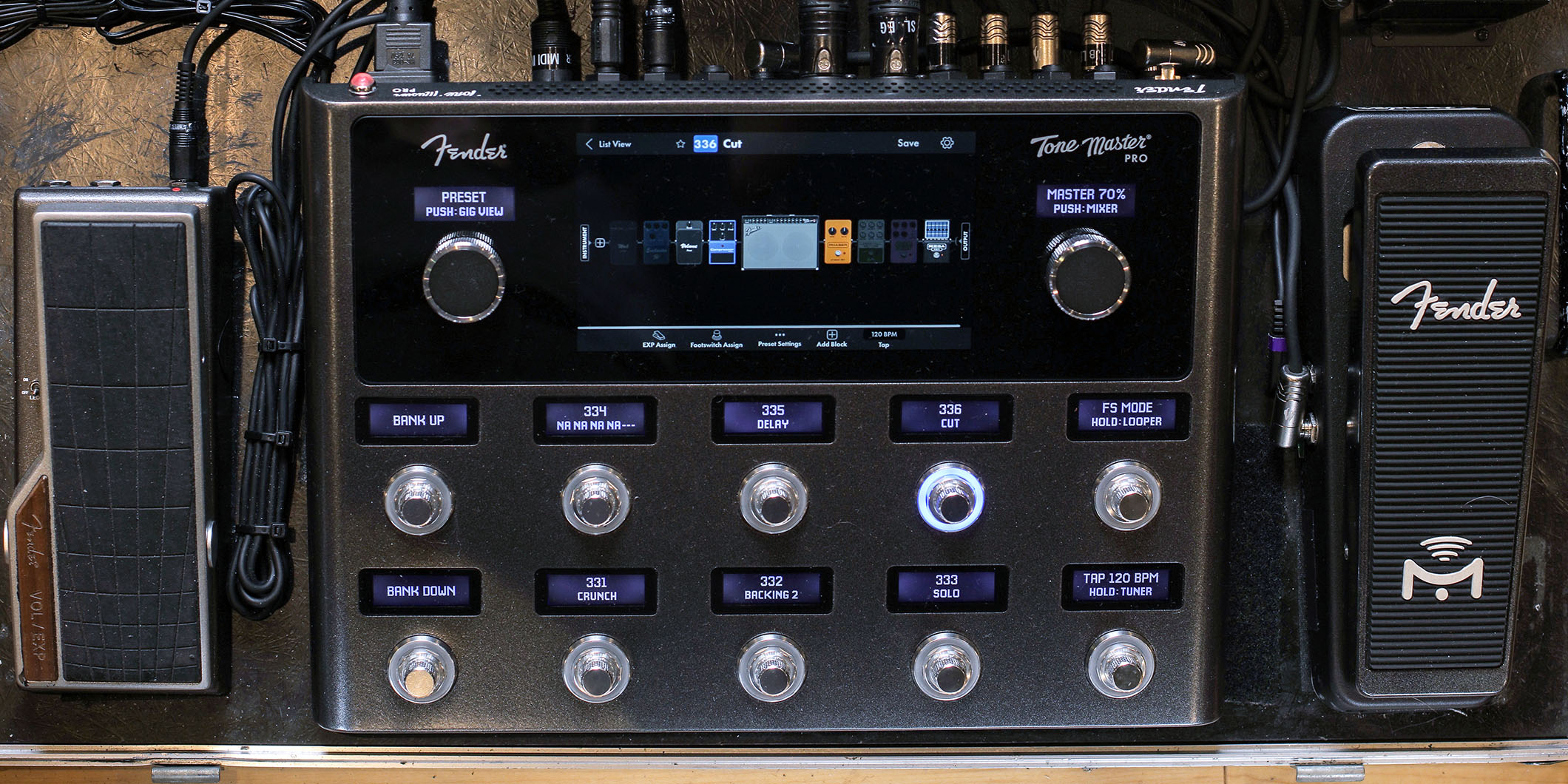 2025年8月に開催されたTUBEの横浜スタジアム公演で、春畑道哉が使用