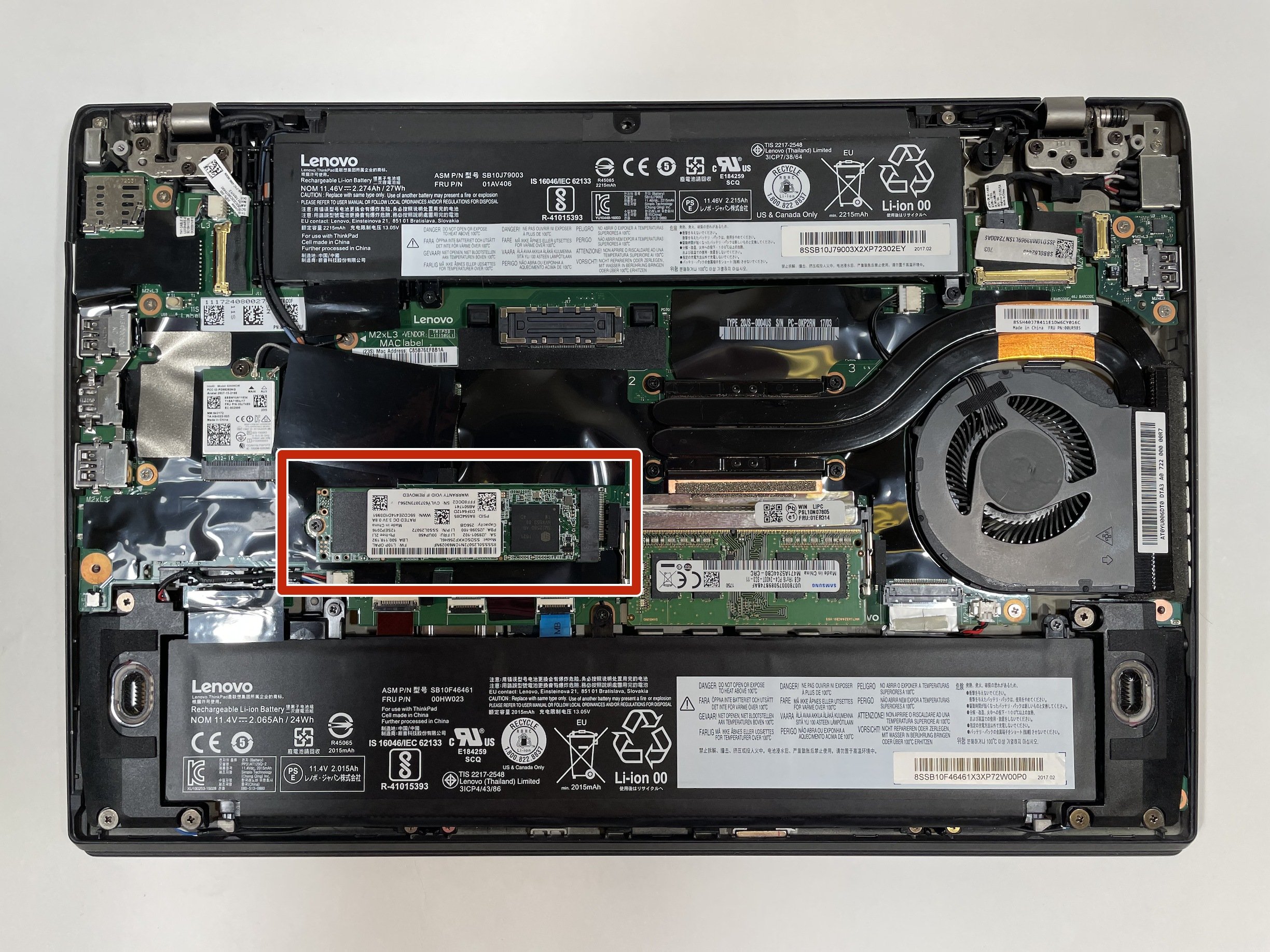 Lenovo ThinkPad T470S SSD Replacement - iFixit Repair Guide