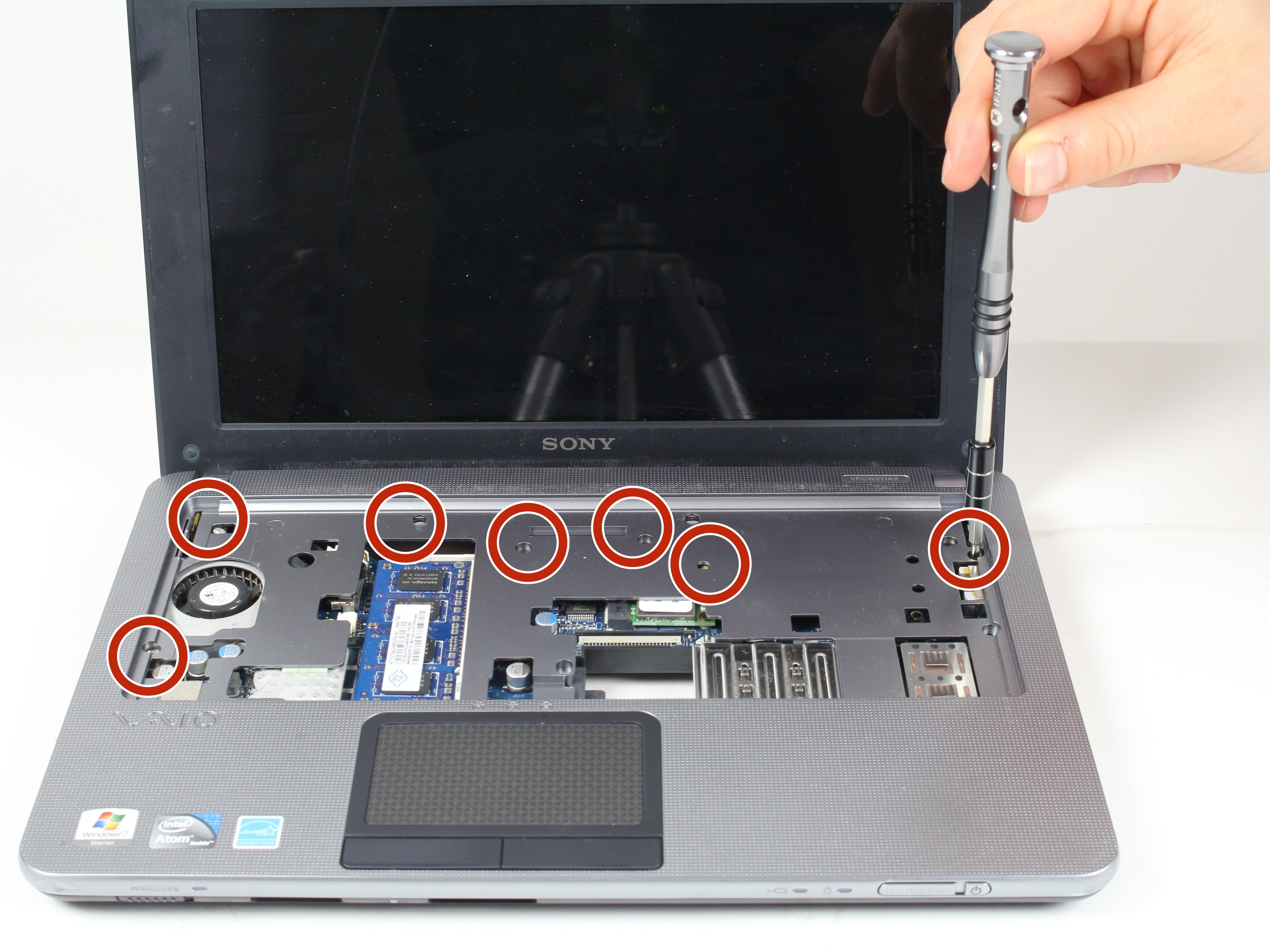 Sony Vaio VPCW211AX RAM Replacement - iFixit Repair Guide