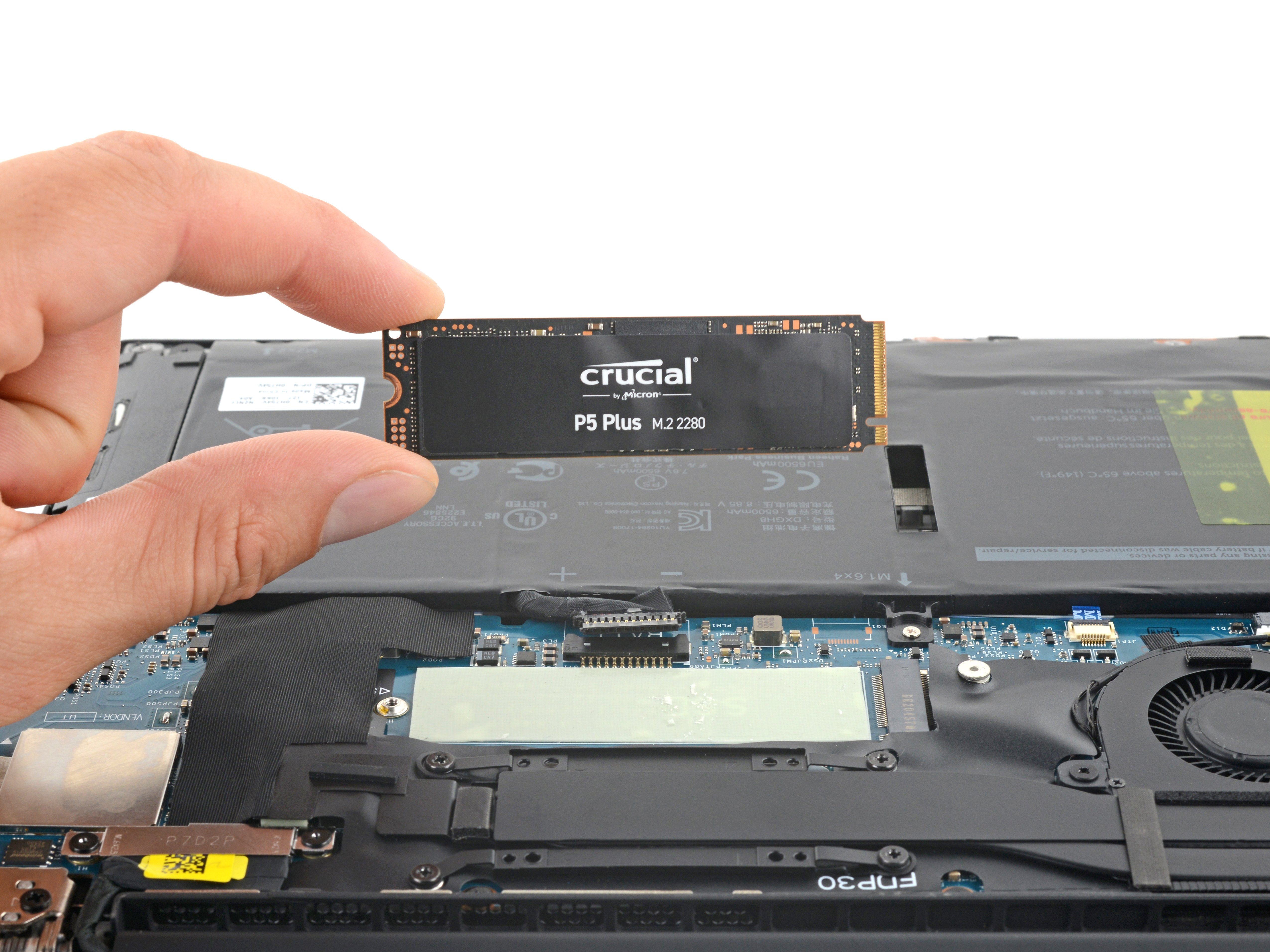 Dell XPS 13 9305 SSD Replacement - iFixit Repair Guide