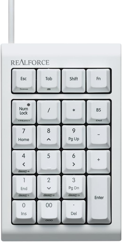 月額2,280円レンタルプラン：東プレ REALFORCE RT1 テンキーボード