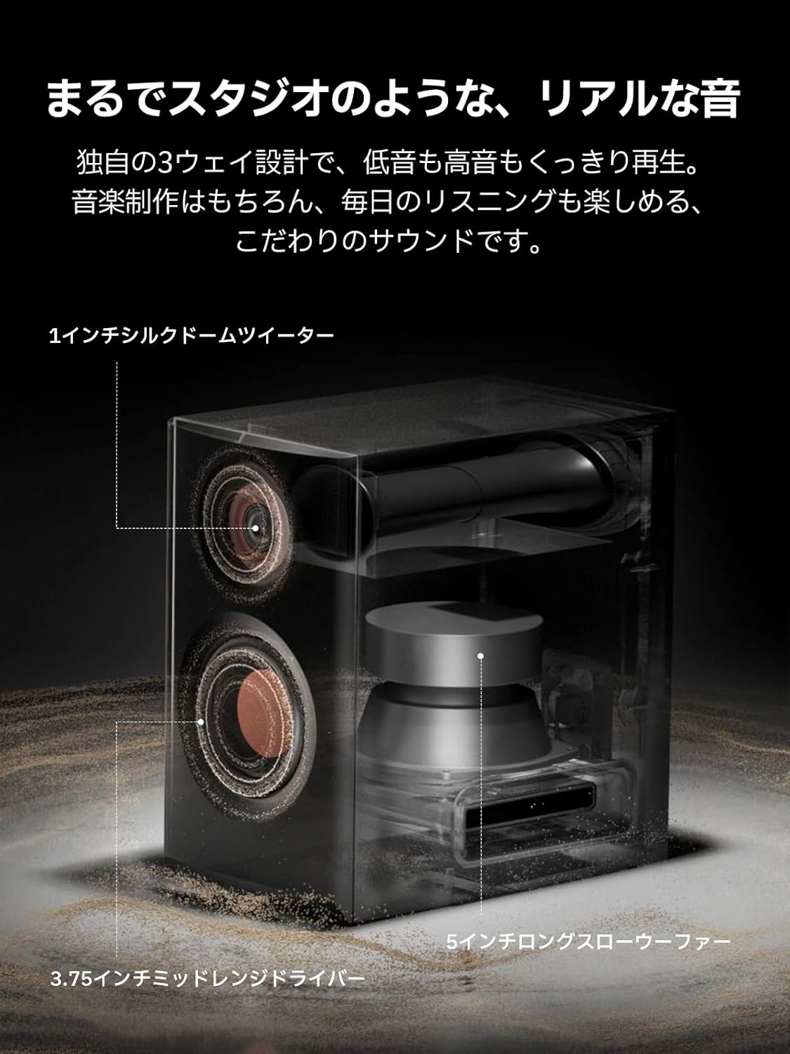 月額5,680円レンタルプラン：Edifier MR5 モニタースピーカー ED-MR5