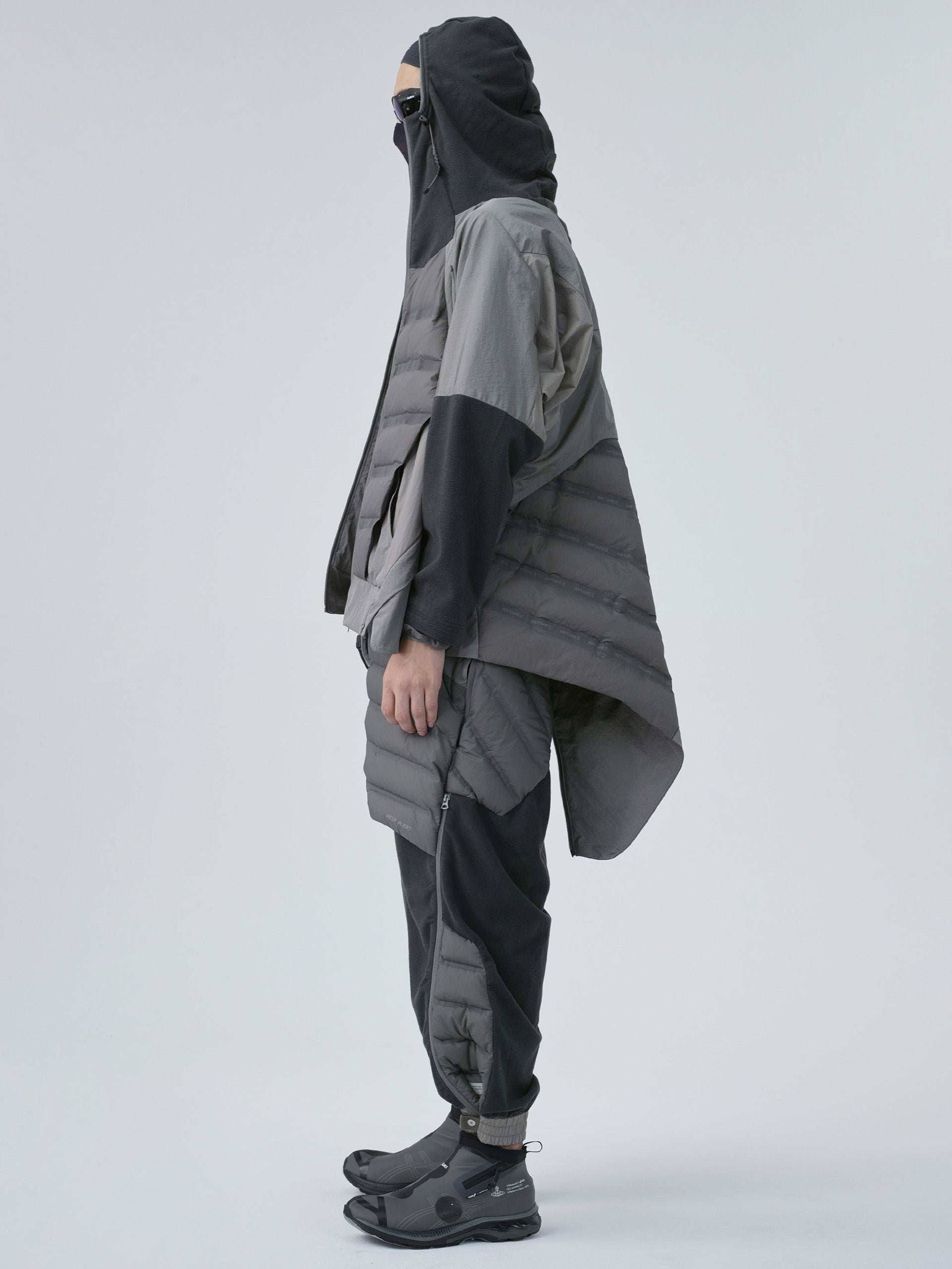 DF Panel Zip-Up Hoodie – HAMCUS