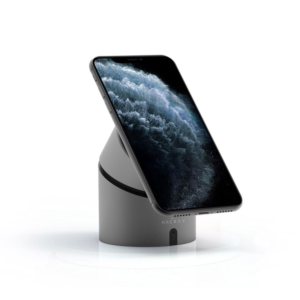 TWIST 360°スピーカー搭載 ワイヤレス充電器 - 【公式サイト】HACRAY