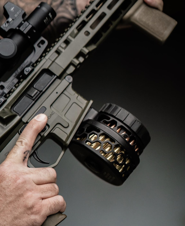 DYTAC Xmag 100rds GBB ドラムマガジン(MWS/GHK/VFC用)