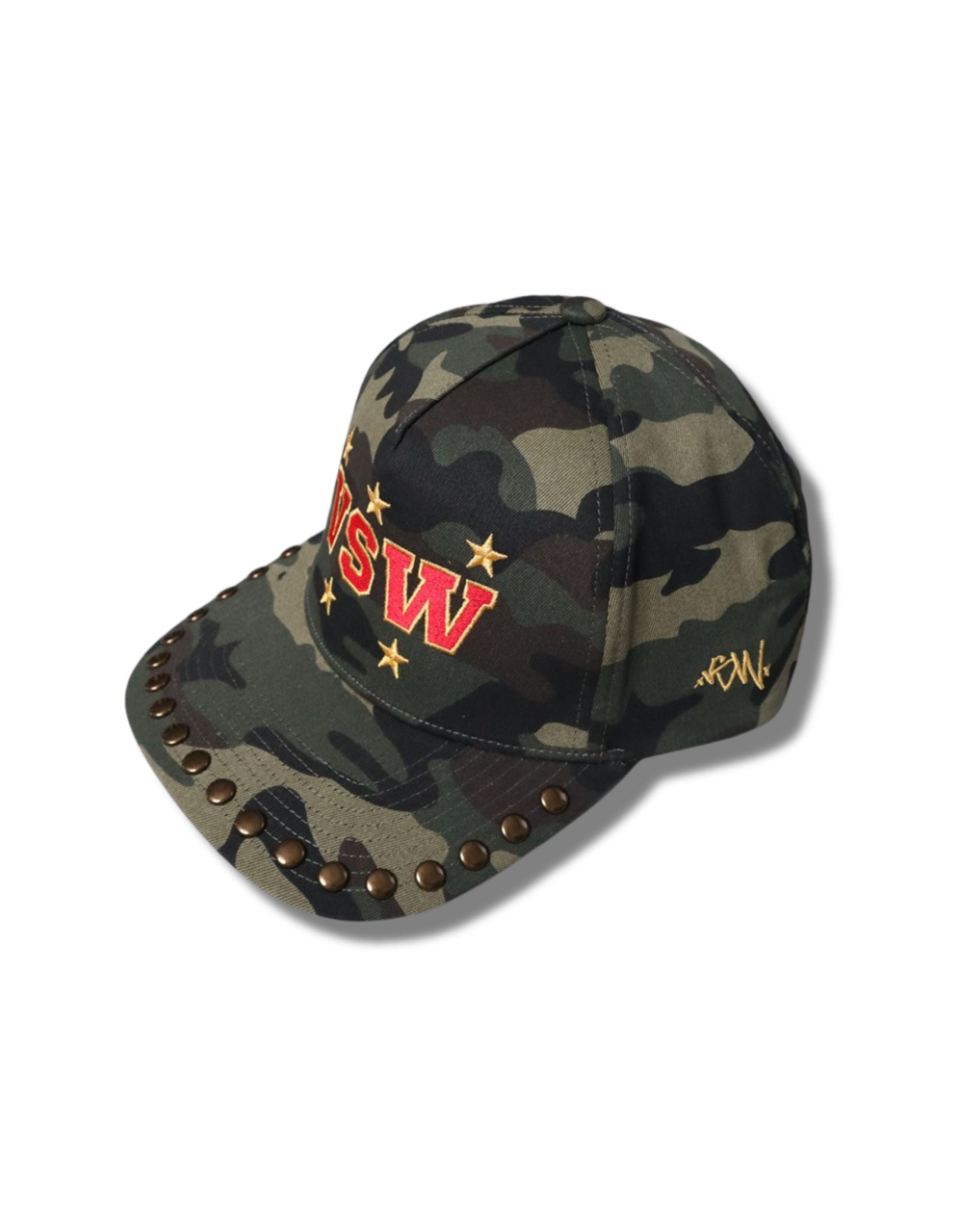 VISION STREET WEAR】Studded cap / ダメージ加工ロゴキャップ