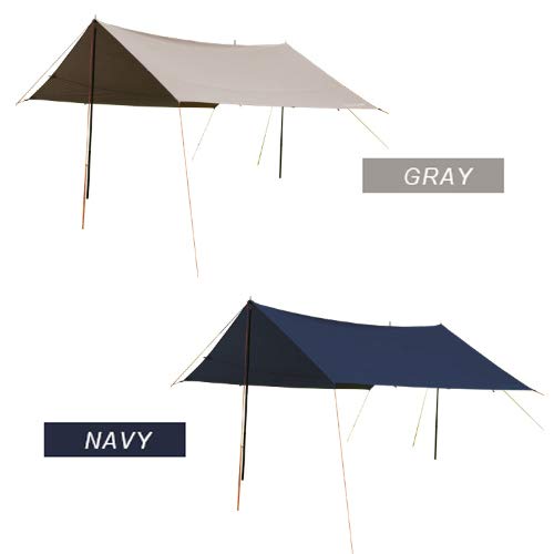 バンライフにタープを】クイックキャンプのTCレクタタープを超初心者が