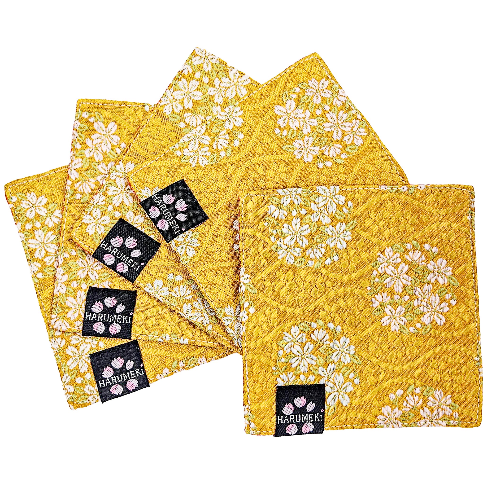 季節のしずくコースター 5枚セット