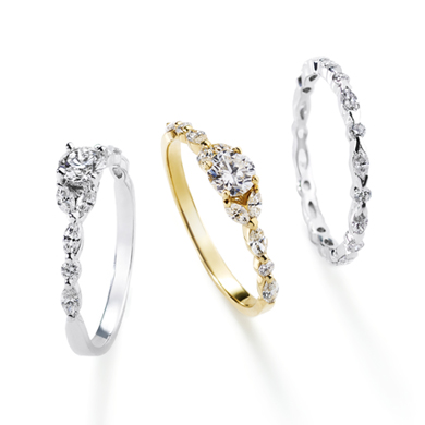 AHKAH mariage アーカー トランスペアレントリング | ハラダブライダル