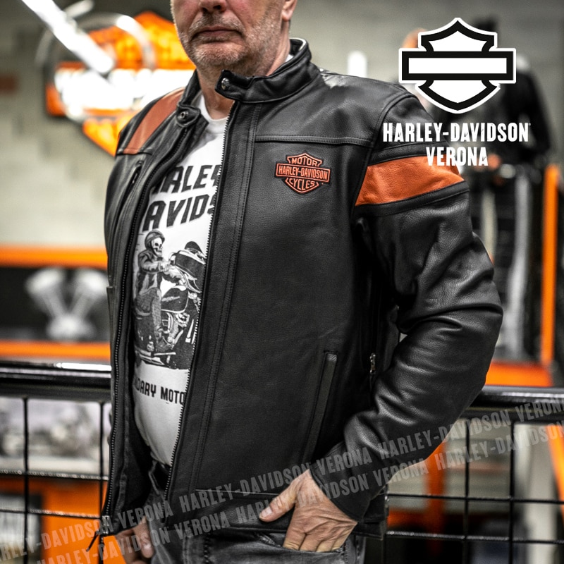Harley-Davidson® Waterproof Hwy-100 Leather Jacket
