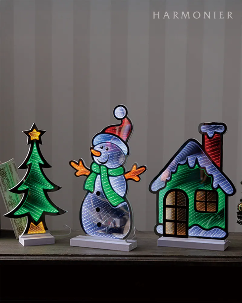 インフィニティークリスマスライト/スノーマン43cm｜クリスマス雑貨の