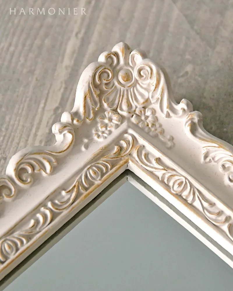 バロックスタンドミラー/ホワイト｜輸入雑貨の通販 | 輸入雑貨の通販