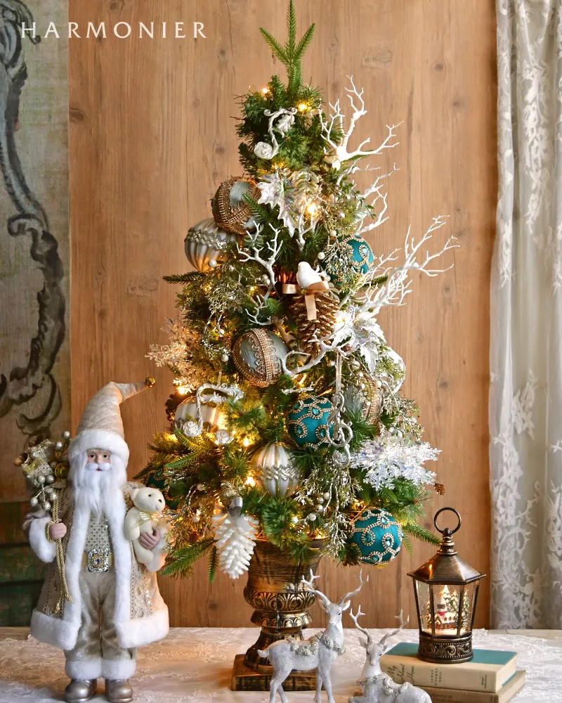 スリムパインポットクリスマスツリー120cm｜クリスマス雑貨の通販