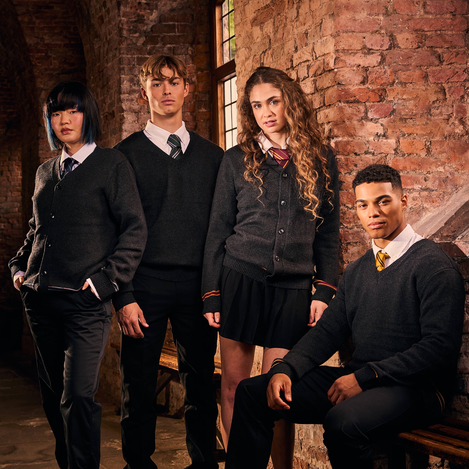 ハッフルパフ ニット カーディガン｜ハリー・ポッター ショップ