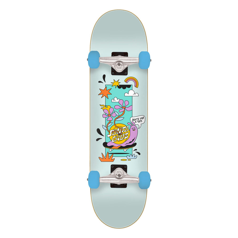 8.0in x 30.5in SKATE LIKE A GIRL FULL SKATEBOARD COMPLETE – ハスコ