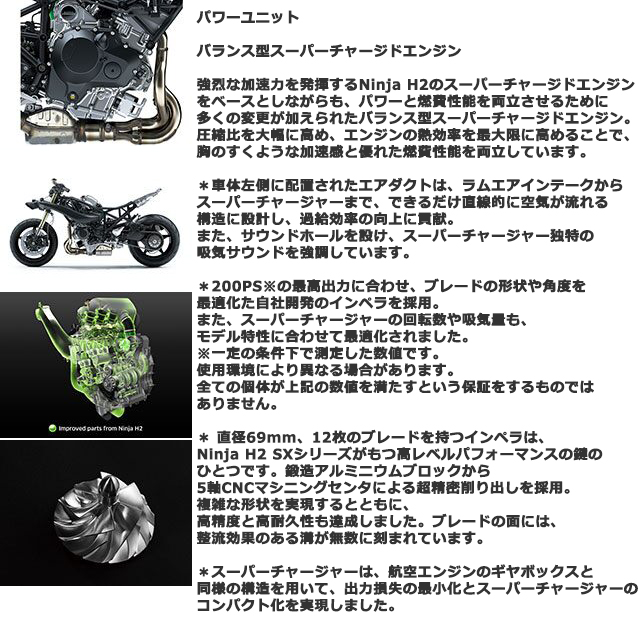 新車 2020 KAWASAKI Ninja H2 SX SEplus はとや(HATOYA)-スペック詳細