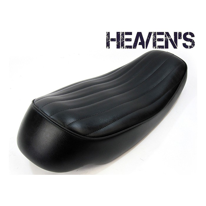 SR400/500 キャニオンシート ブラック/バーチカルロール | オートバイ