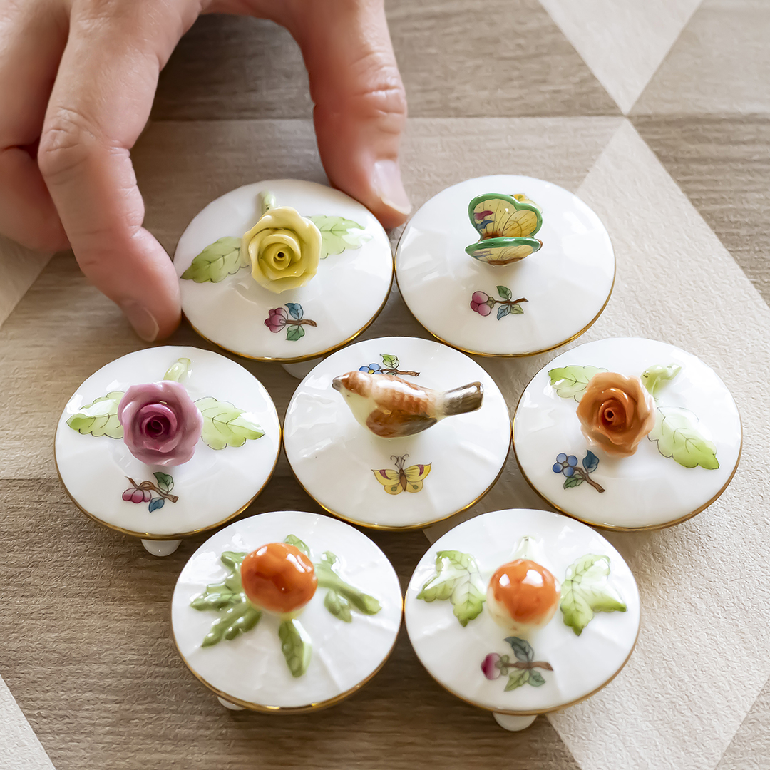 ヴィクトリア・プレーン] ミニティーポット トリ