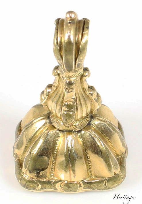 ヴィクトリアンのアメジストの愛のメッセージを伝えるプチ