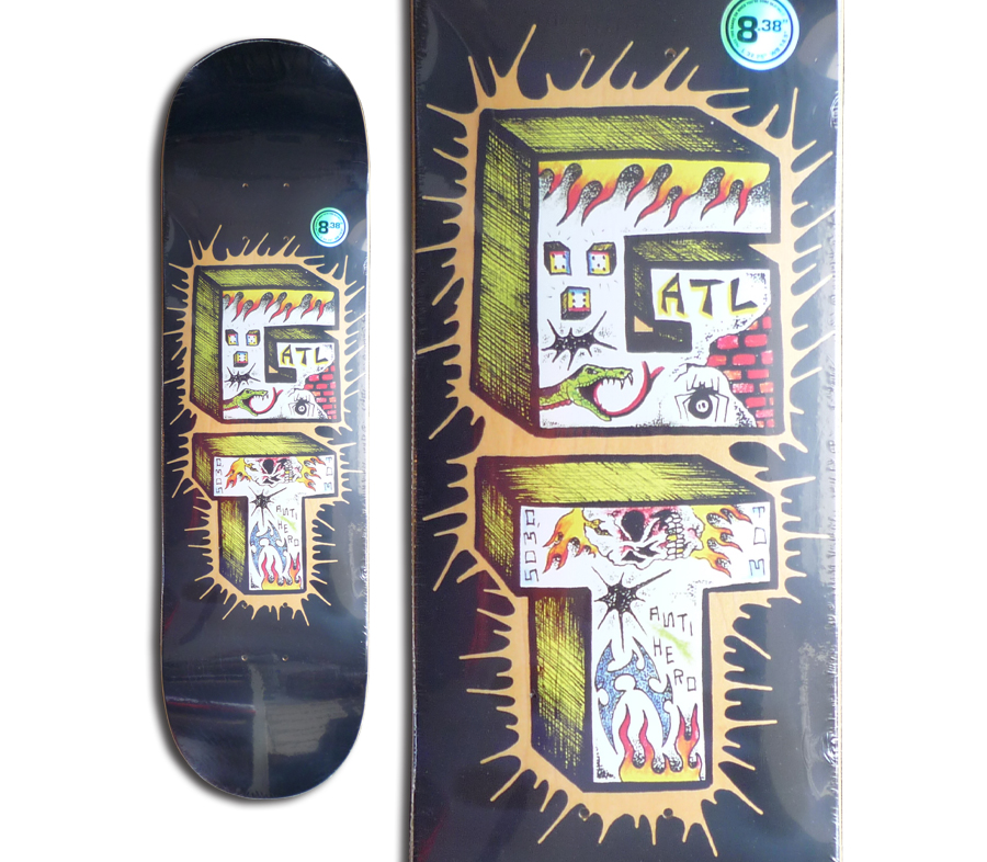 ANTI HERO GRANT TAYLOR STACKED DECK (8.38 x 32.25inch) アンチ