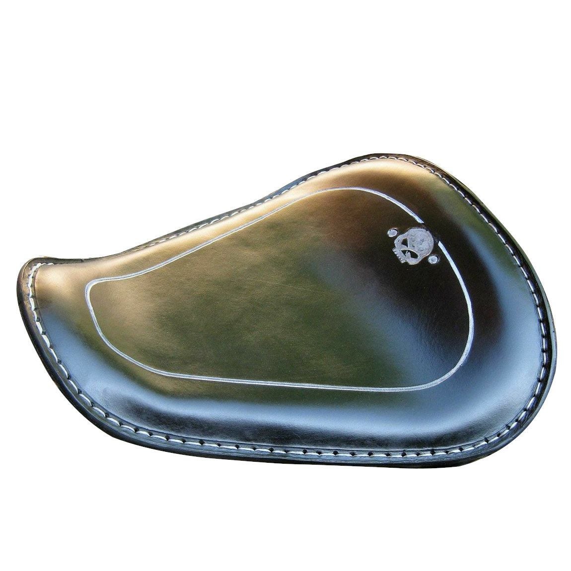 dhカスタム スポーツスター スカルHD・ソロシート (ブラック