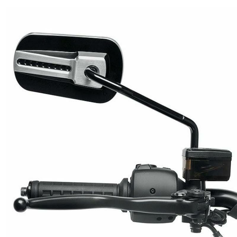 ハーレー 66 Collection ラウンドミラー ブラック |ハーレーパーツ専門