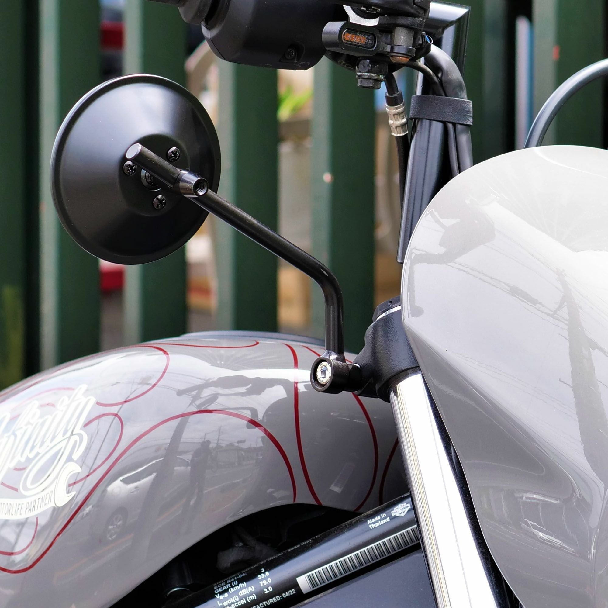 ナイトスター用 サイドミラーブラケット INFINITY |ハーレーパーツ専門