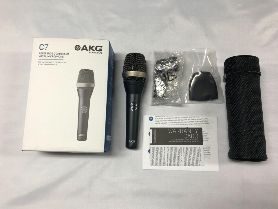 AKG C7 : ハンドヘルドコンデンサーマイクを使ってみた | ひまだれノート