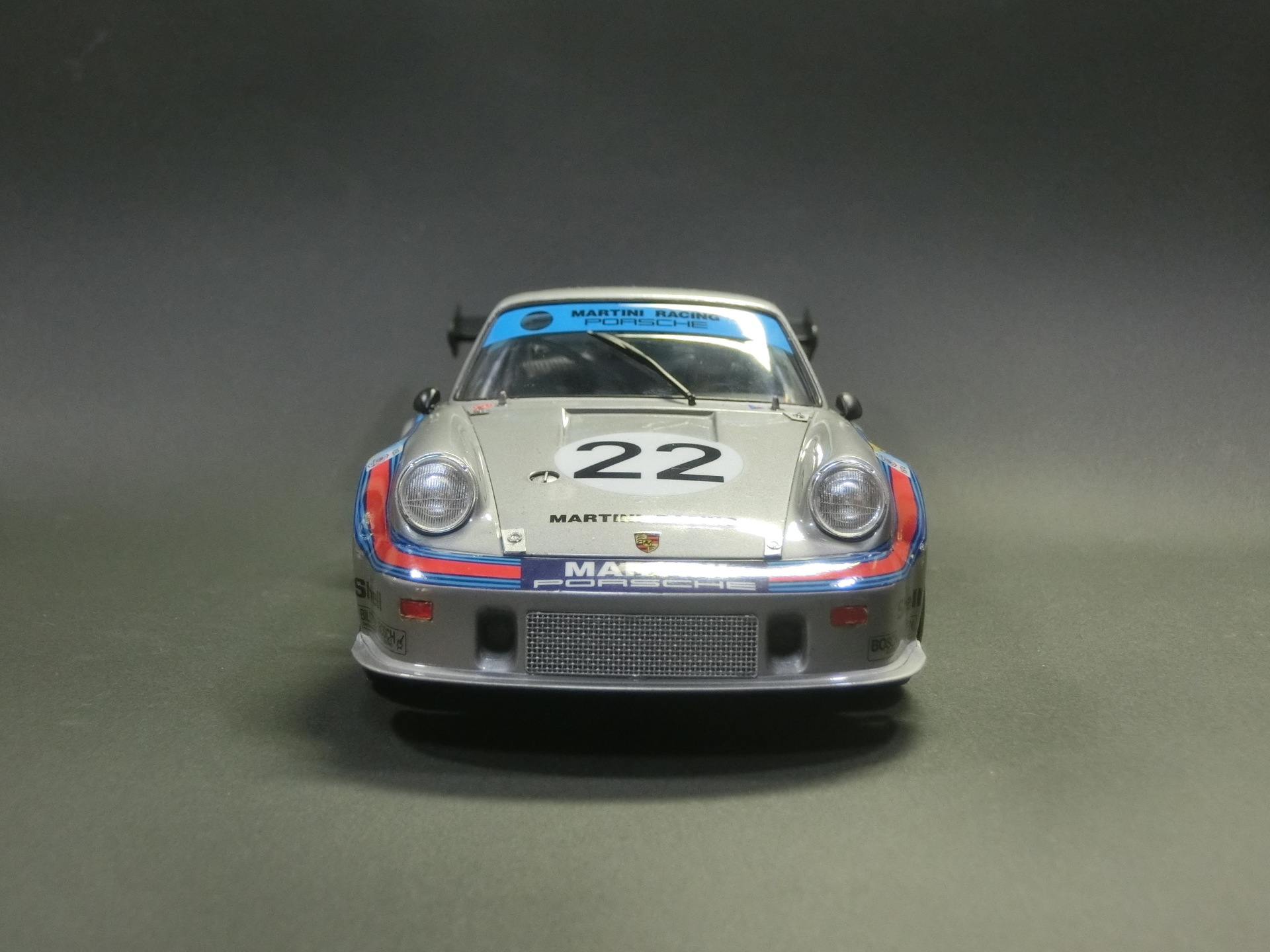 フジミ1/24 ポルシェ911カレラ RSRターボ 制作記 17: 日の丸航空隊の