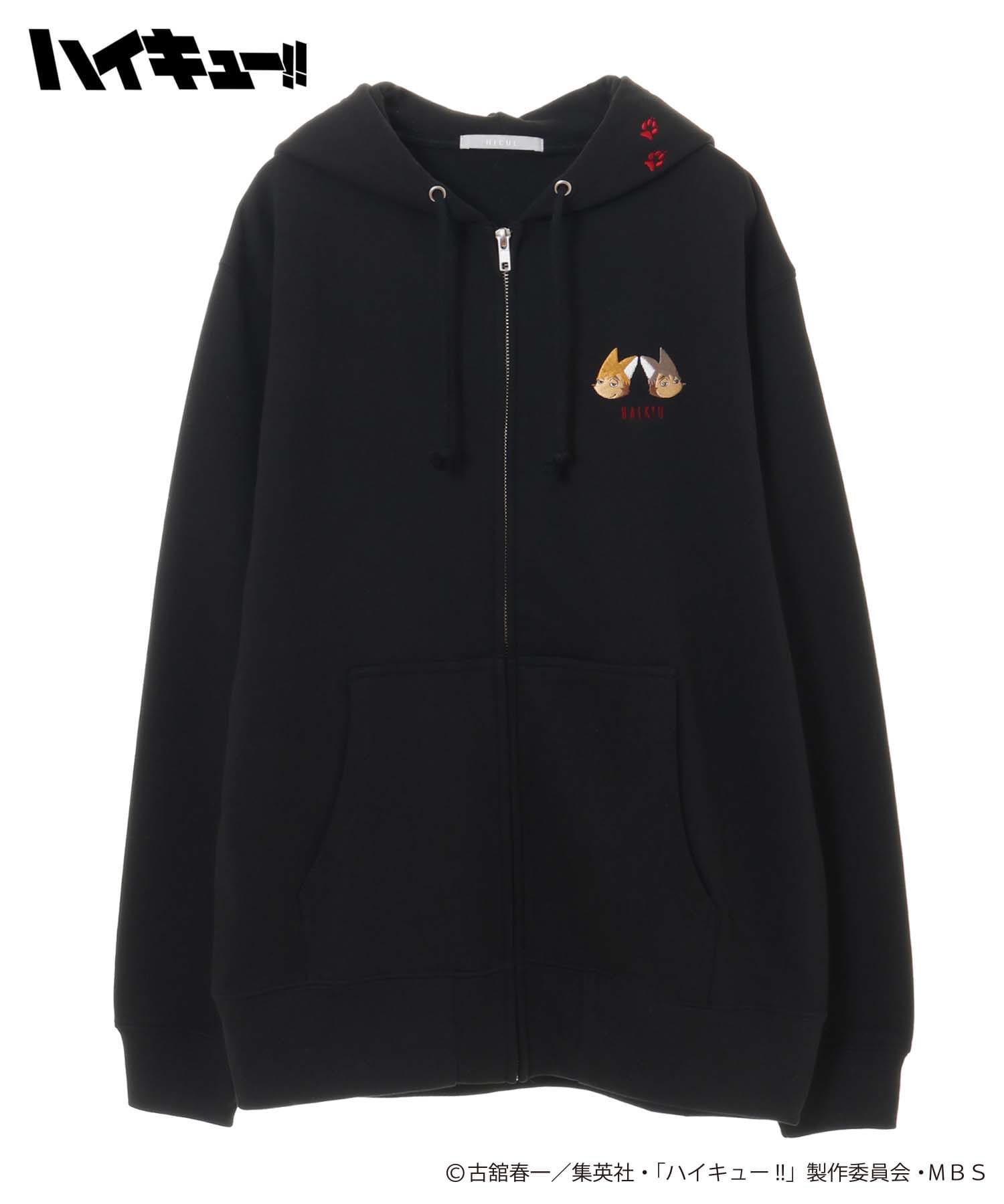 ハイキュー!!_オリジナルグラフィックZIPパーカー_侑キツネ・治キツネ