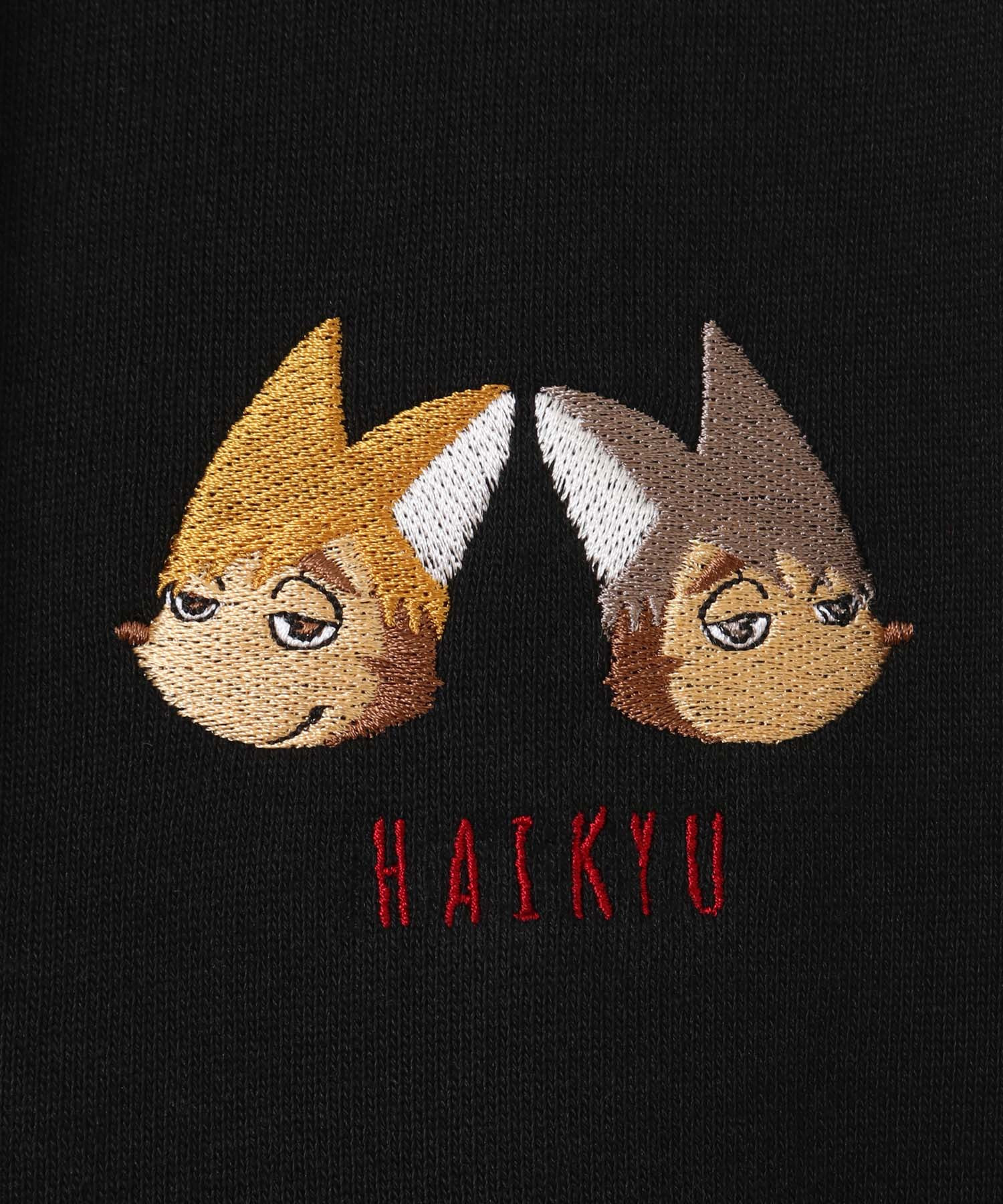 ハイキュー!!_オリジナルグラフィックZIPパーカー_侑キツネ・治キツネ