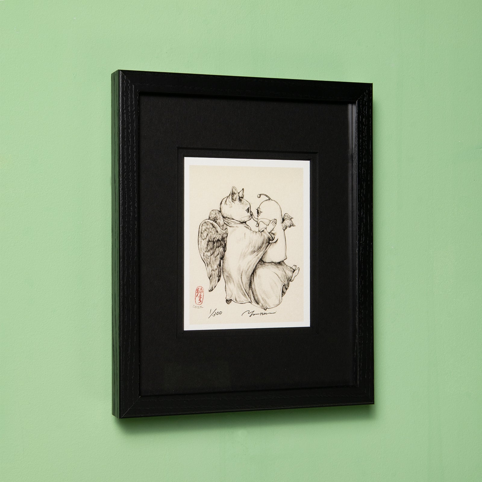 額装】複製画 告白（CIRCUS終幕） – ボリス雑貨店