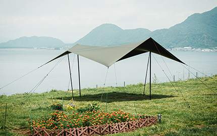 ハイスペックタープ THE TARP -ザ・タープ- カーキ | HILLS FIELD