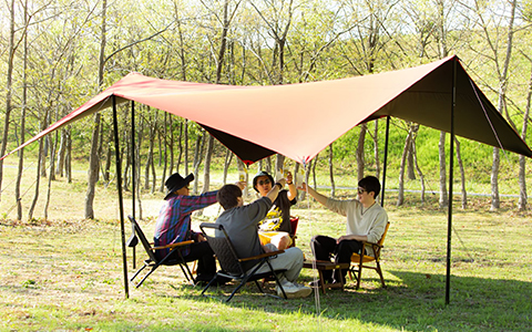 ハイスペックタープ THE TARP -ザ・タープ- オフホワイト | HILLS