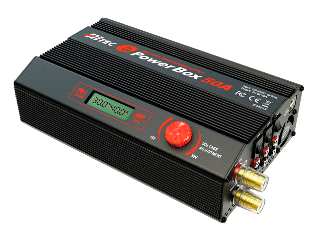 ePowerBox 50A [マルチチャージャー X2 700] 安定化電源 | Hitec