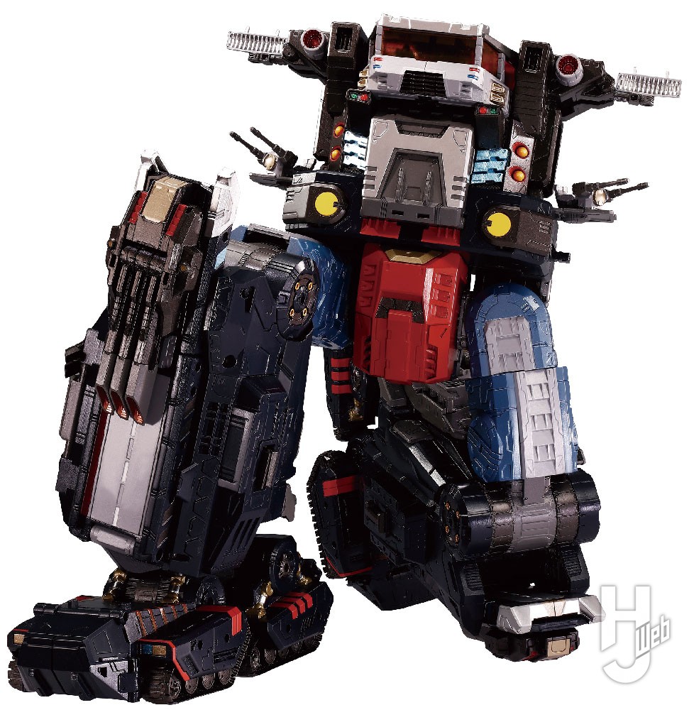 シリーズ最大級！ 2脚で立ち上がるロボットベース「陸上機動戦艦