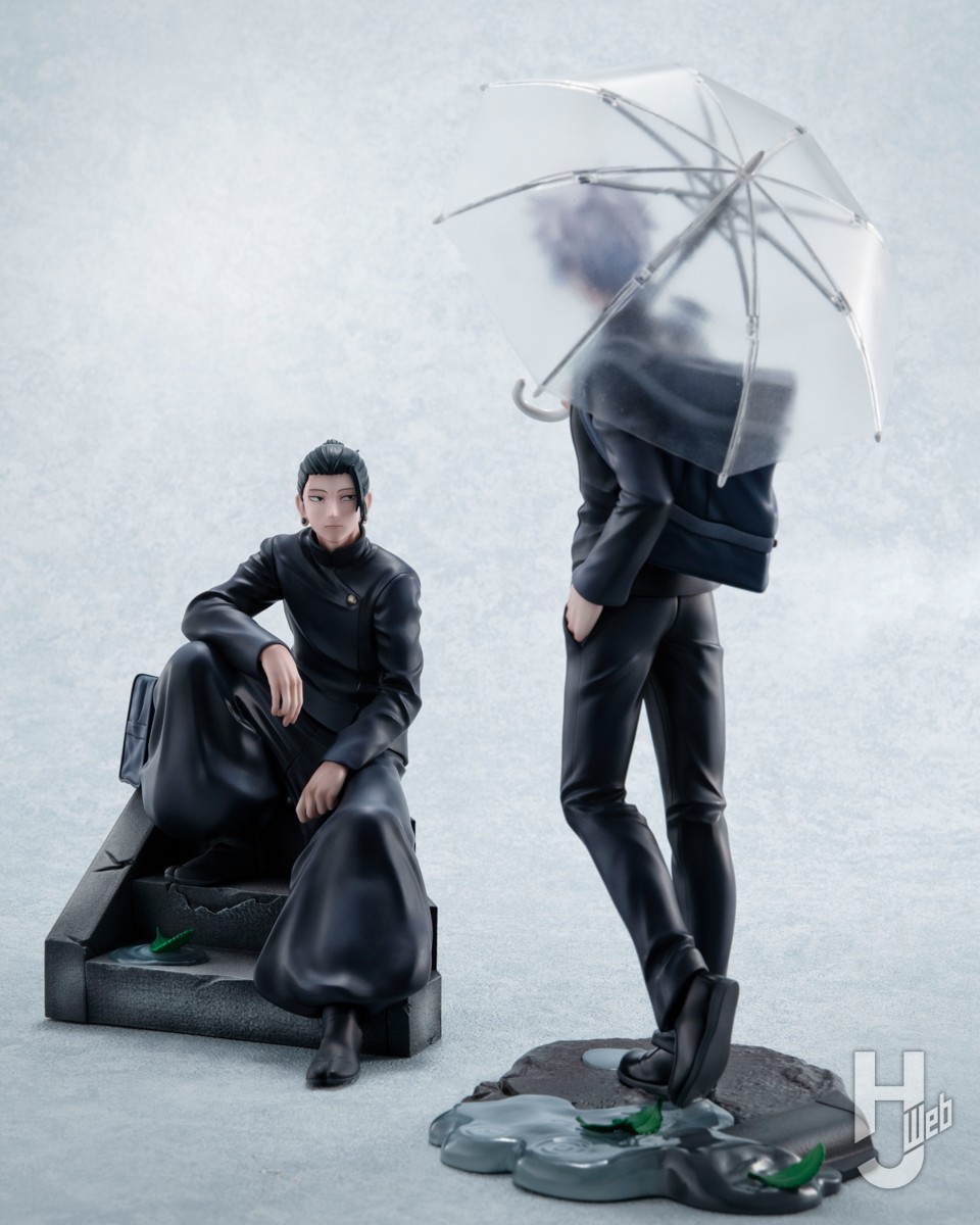 呪術廻戦』五条悟と夏油傑の高専Ver.が揃って登場！エンディングの世界