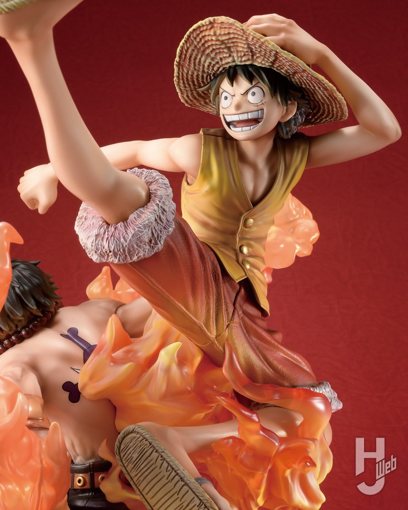 兄弟の絆”を感じさせるルフィ＆エースのフィギュアがシリーズ20周年の