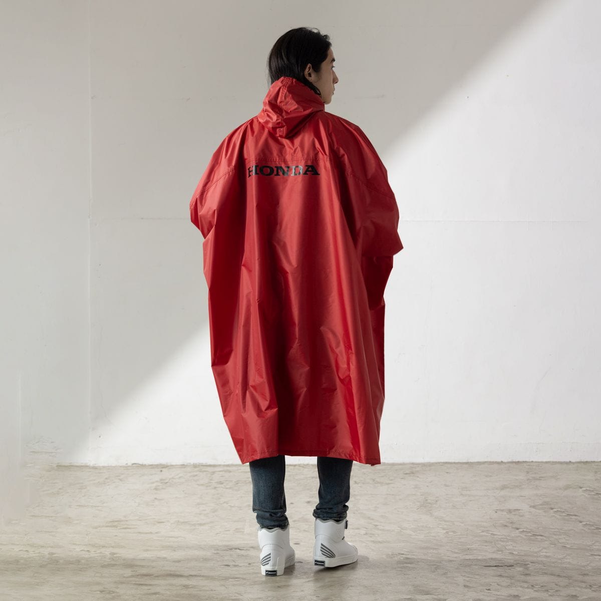 レインポンチョ(F レッド): ウェア・グッズ｜HondaGO BIKE GEAR