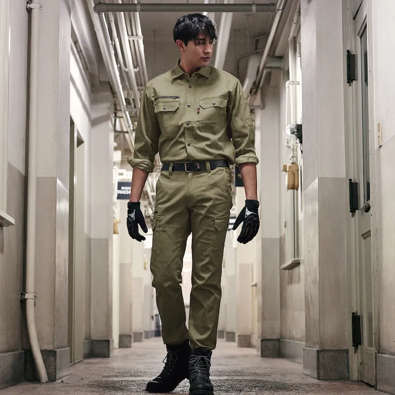 5404カーゴパンツ - HOOH VILEA 作業着と電動ファン付き快適ウェアの