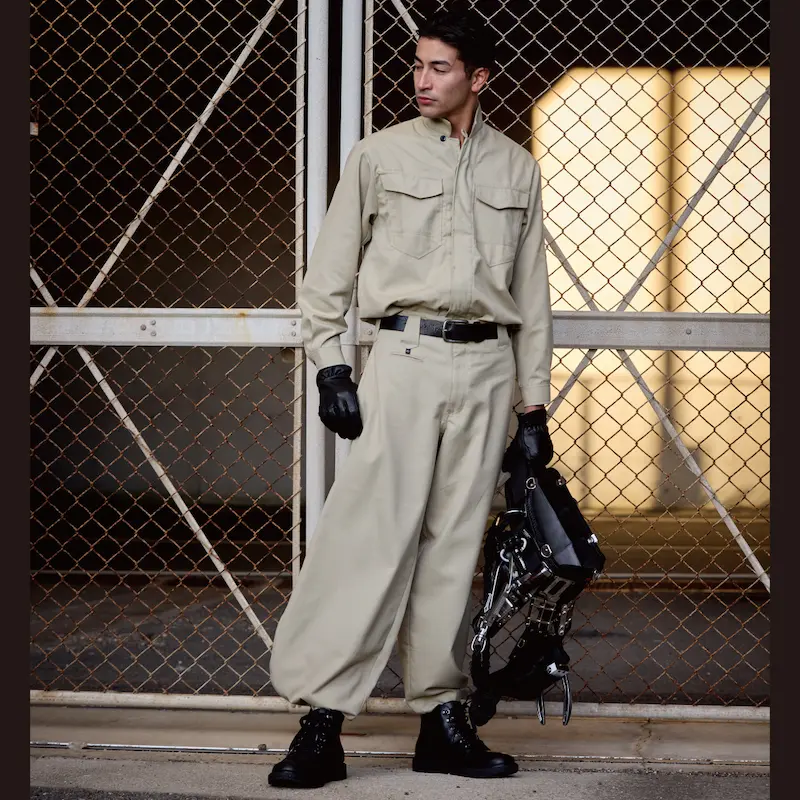 2508江戸前超ロング - HOOH VILEA 作業着と電動ファン付き快適ウェアの