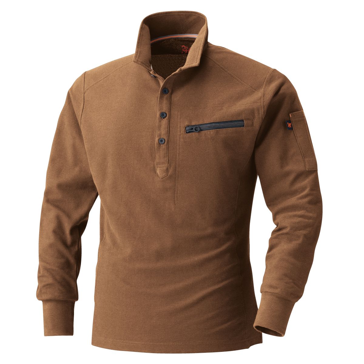 272長袖ポロシャツ - HOOH VILEA 作業着と電動ファン付き快適ウェアの