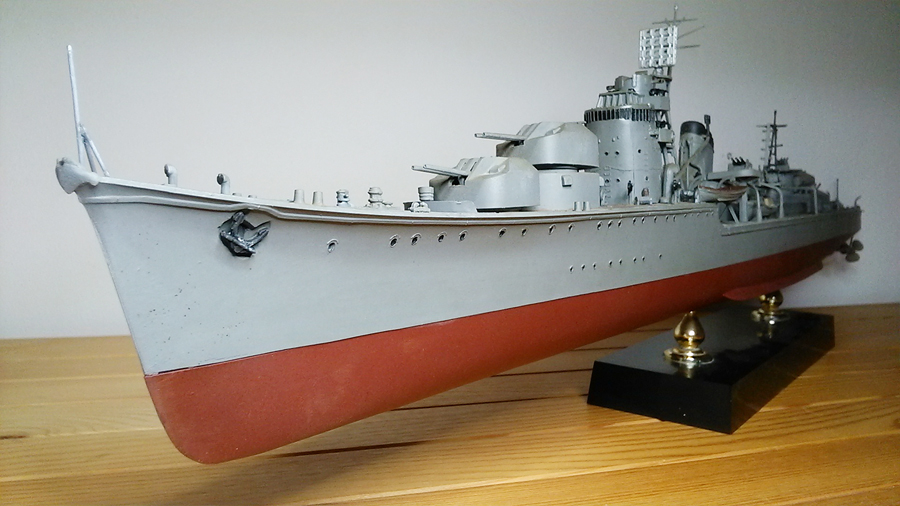 ニチモ：1/200日本海軍防空駆逐艦「初月」