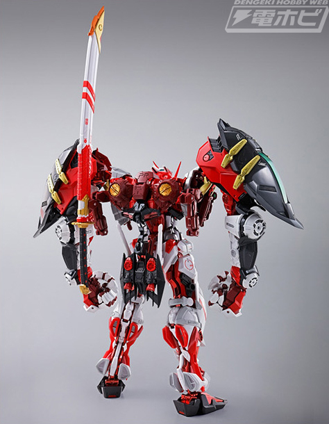 METAL BUILD ガンダムアストレイ レッドフレーム」と組み合わせて